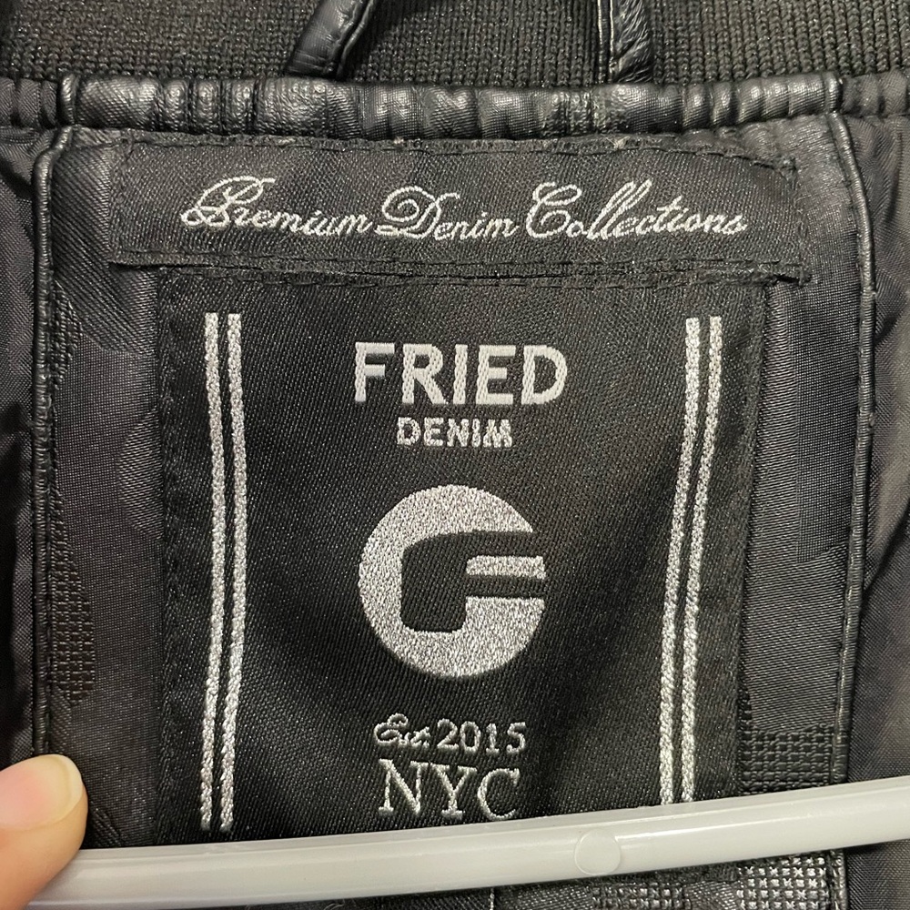FRÍEN DENIM COLLETIONS Black Men's Jacket - Picture 7 of 9